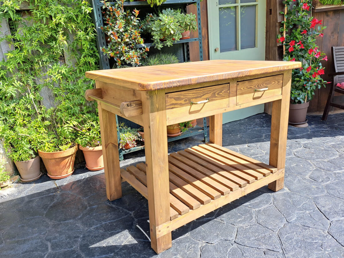 mesa madera artesana